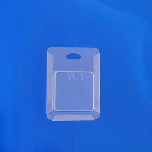 Wholesale Custom Eco-friendly Disposable PVC/PET Blister Packs Slide Insert Cards Rectangle Shape for Packaging Fishing Lures