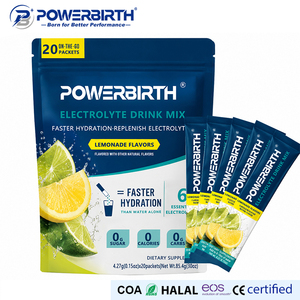 Electrolyte Powder Drink Mix Sugar-free Rehydration Sports Fitness Energy Drinks Mix Packets Herbal Supplements Sports Nutrition