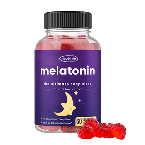 Private Label Good Deep Sleep Melatonin Gummies Vegan Sugar Free