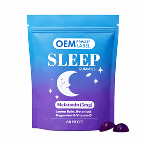 OEM Adult Sleep Gummies with Lemon Balm Magnesium Vitamin D