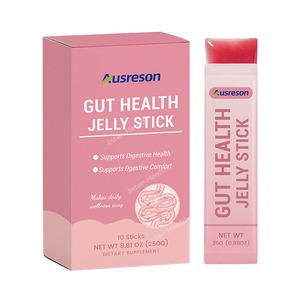 OEM Natural Gut Health Jelly Sticks 30 Pack Slimming Supplement Cleanse