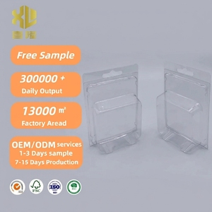 Manufacturer Custom Transparent PET Blister Packaging With Card Slide for Car Model PP Plastic Customized Clamshell Blister