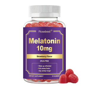 Natural Strawberry Flavor Melatonin Sleep Deep Gummy